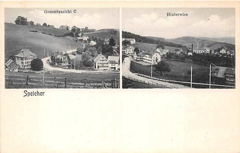 Speicher, Hinterwies, Gesamtansicht