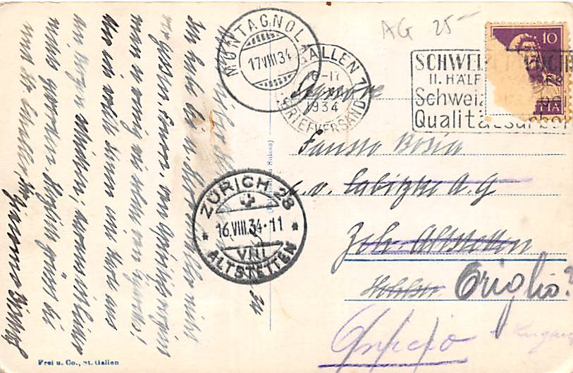 Speicher, mit Säntiskette