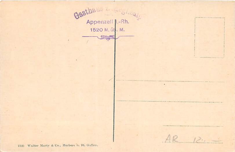 Meglisalp, vom Säntisweg aus mit Marwies