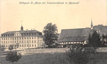 Appenzell, Collegium St.Anton mit Kapuzinerkloster