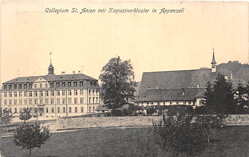 Appenzell, Collegium St.Anton mit Kapuzinerkloster