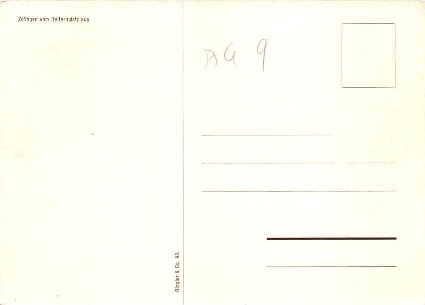 Zofingen, vom Heiternplatz aus