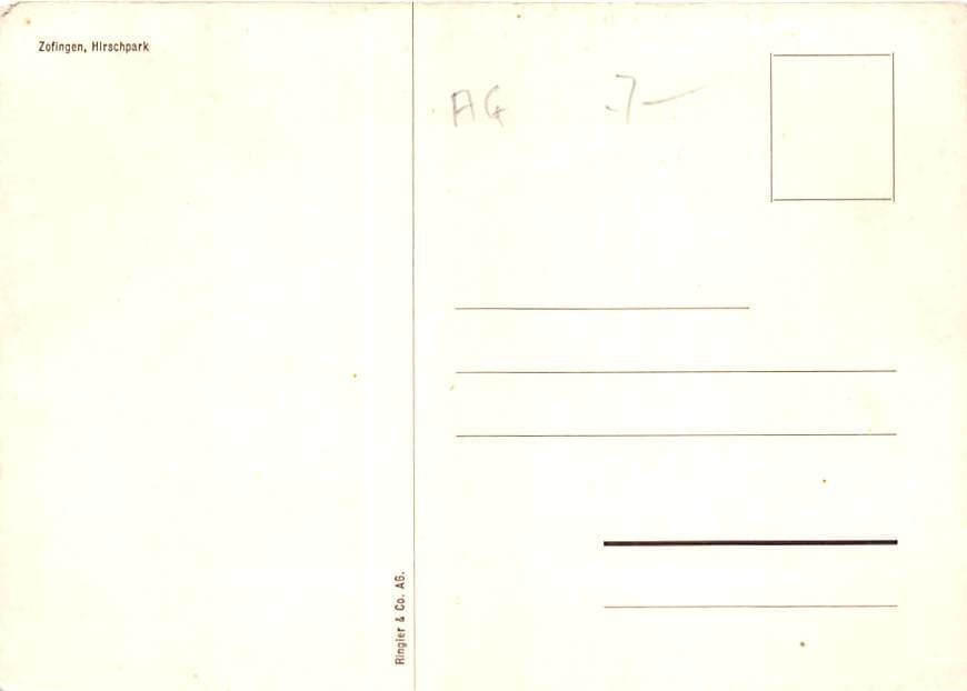 Zofingen, Hirschpark