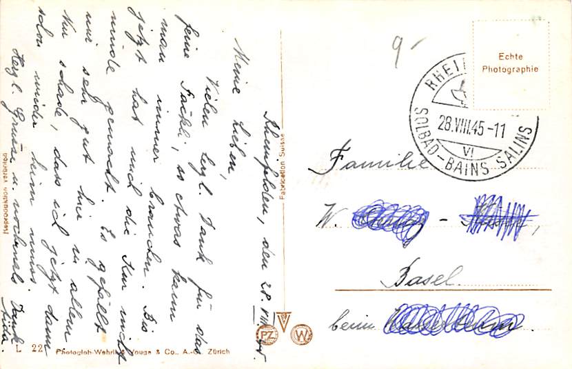 Rheinfelden, Schifflände und Kapuzinerquelle