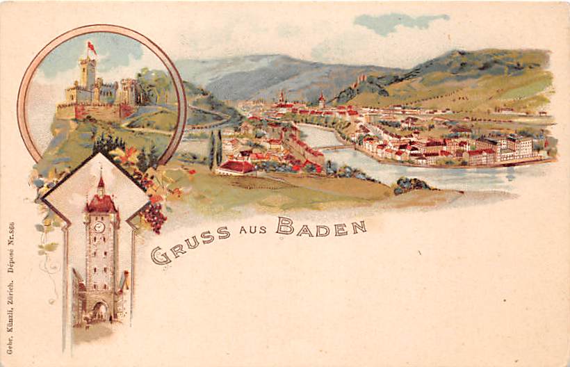 Baden, Gruss aus Baden, Schartenfels