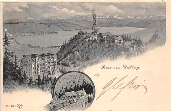 Zürich, Gruss vom Uetliberg