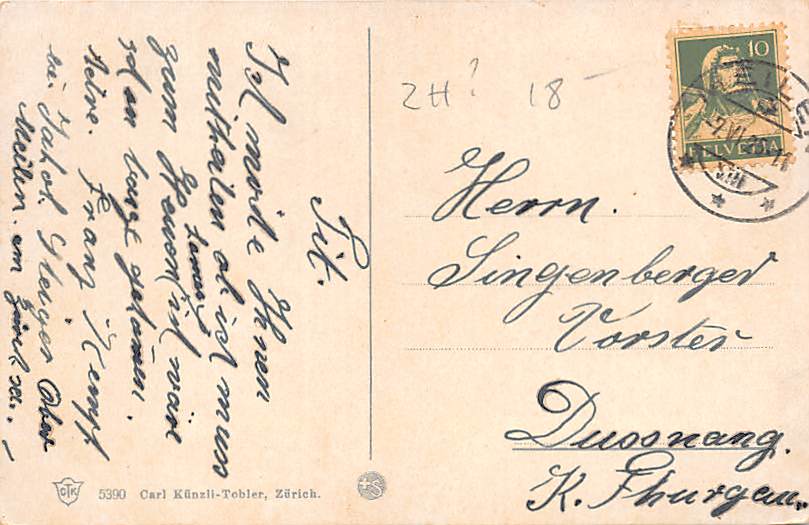 Wädenswil, Hotel und Pension Halbinsel Au