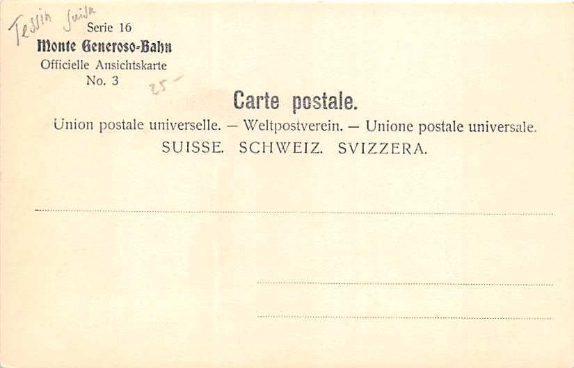 Monte Generoso, Monte Generoso Bahn, Kulm