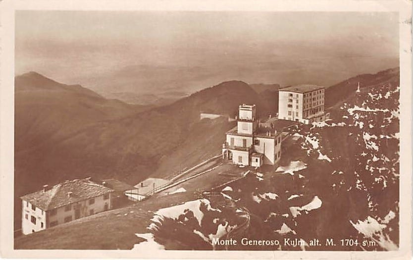 Monte Generoso, Monte Generoso Kulm