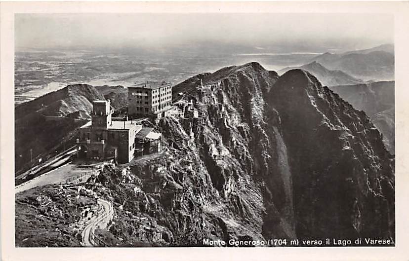 Monte Generoso, verso il Lago di Varese