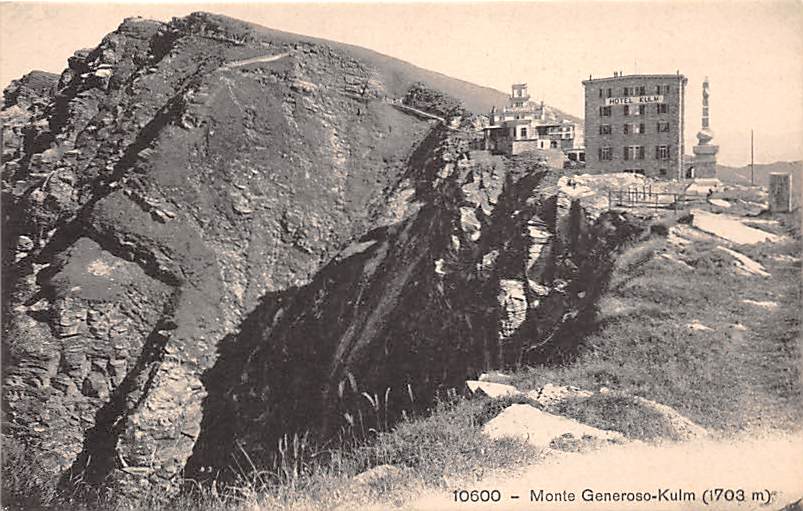 Monte Generoso, Monte Generoso Kulm