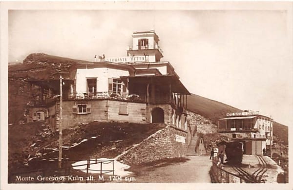 Monte Generoso, Ristorante Vetta