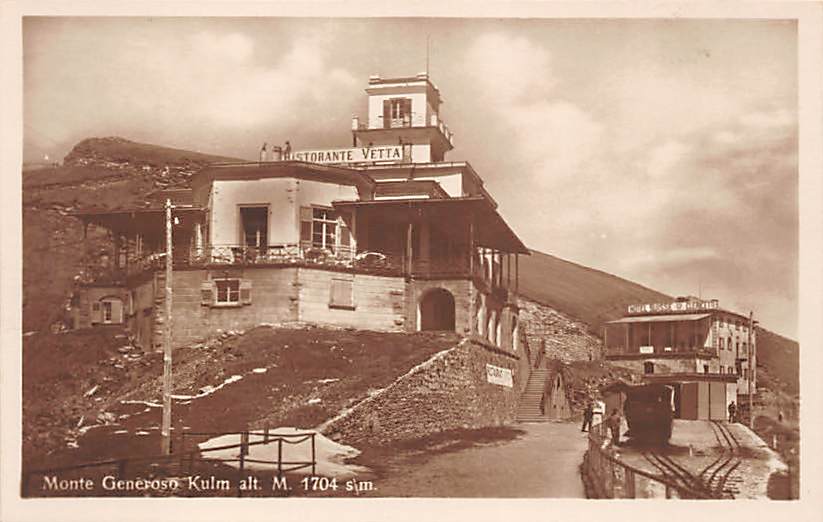 Monte Generoso, Ristorante Vetta