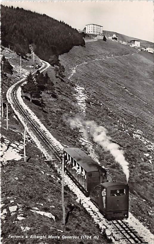 Monte Generoso, Ferrovia e Alberghi Monte Generoso