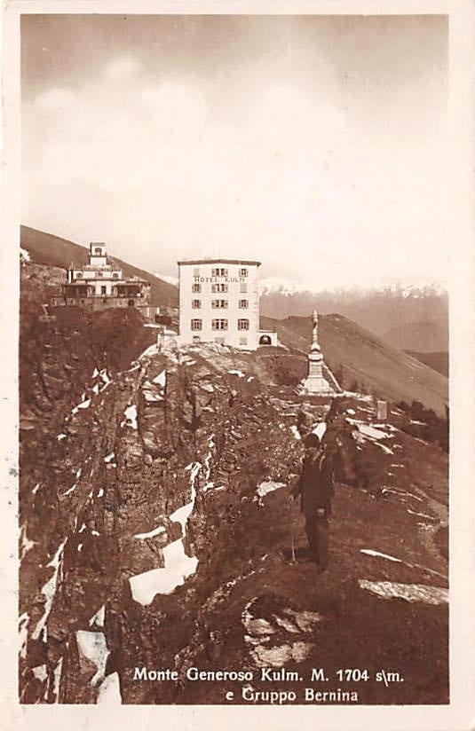 Monte Generoso, Monte Generoso Kulm