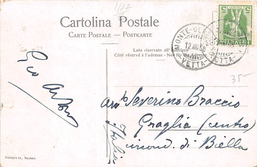 Monte Generoso, Monte Generoso Kulm