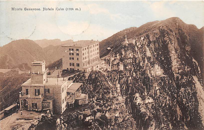 Monte Generoso, Hotels Kulm
