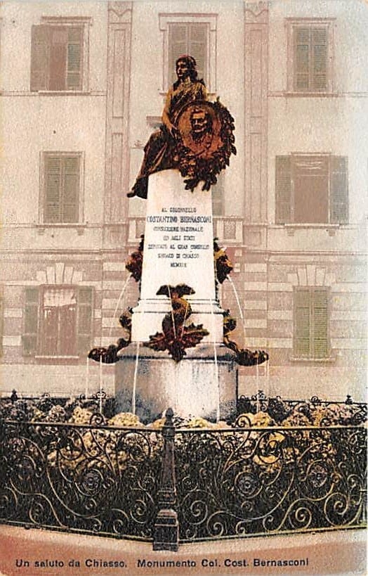 Chiasso, Monumento Col. Cost. Bernasconi