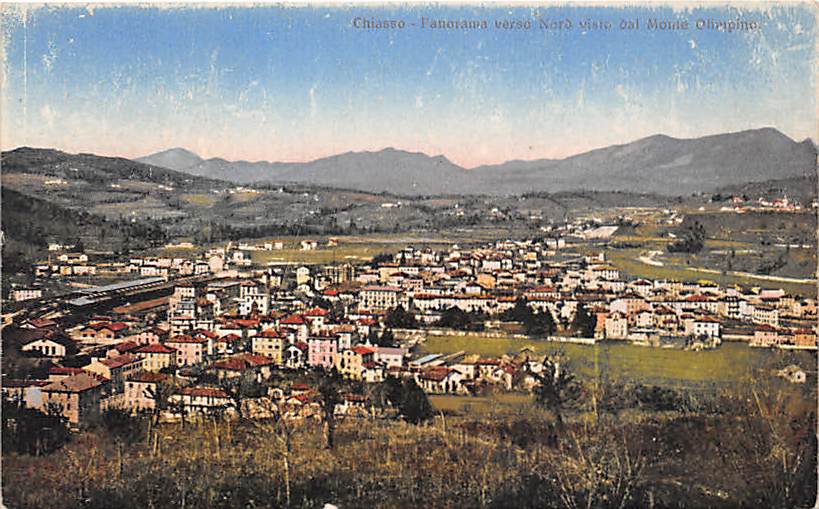 Chiasso, Panorama verso Nord