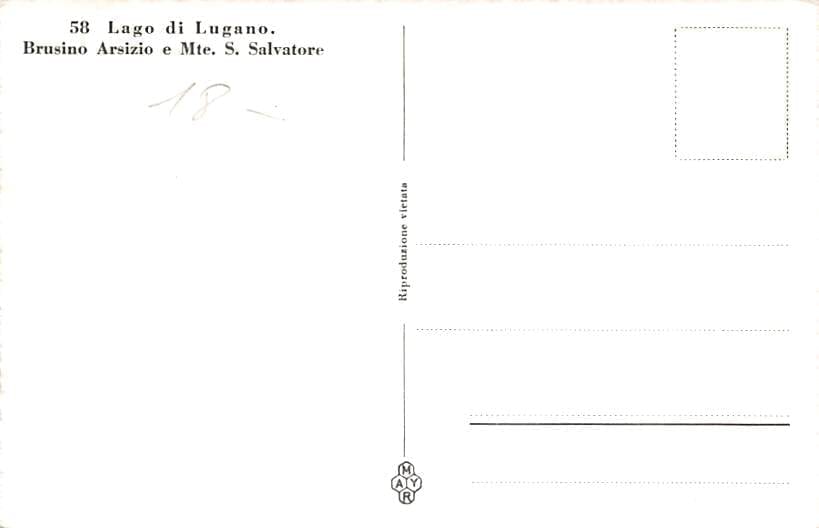 Brusino-Arsizio, Lago di Lugano