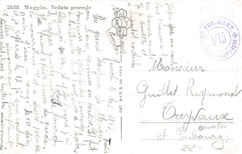 Muggio, Veduta generale