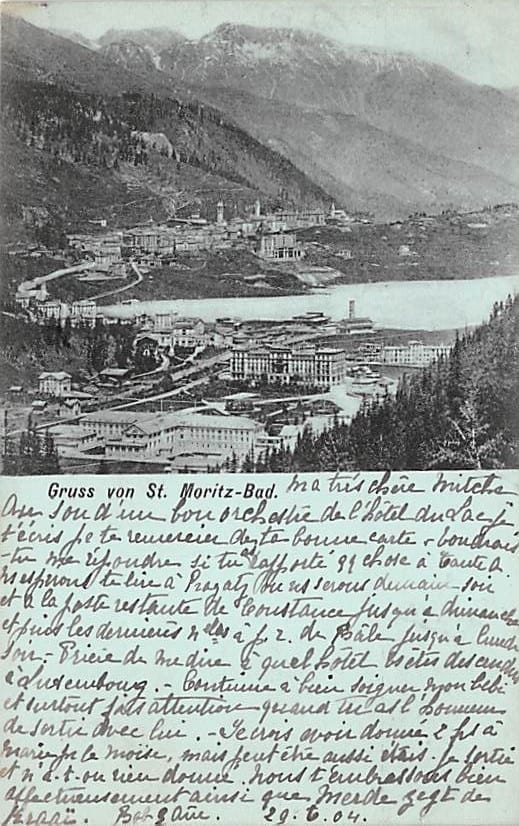 St. Moritz, Gruss von St. Moritz-Bad