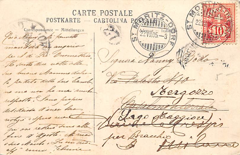 St. Moritz, Dorf und Bad