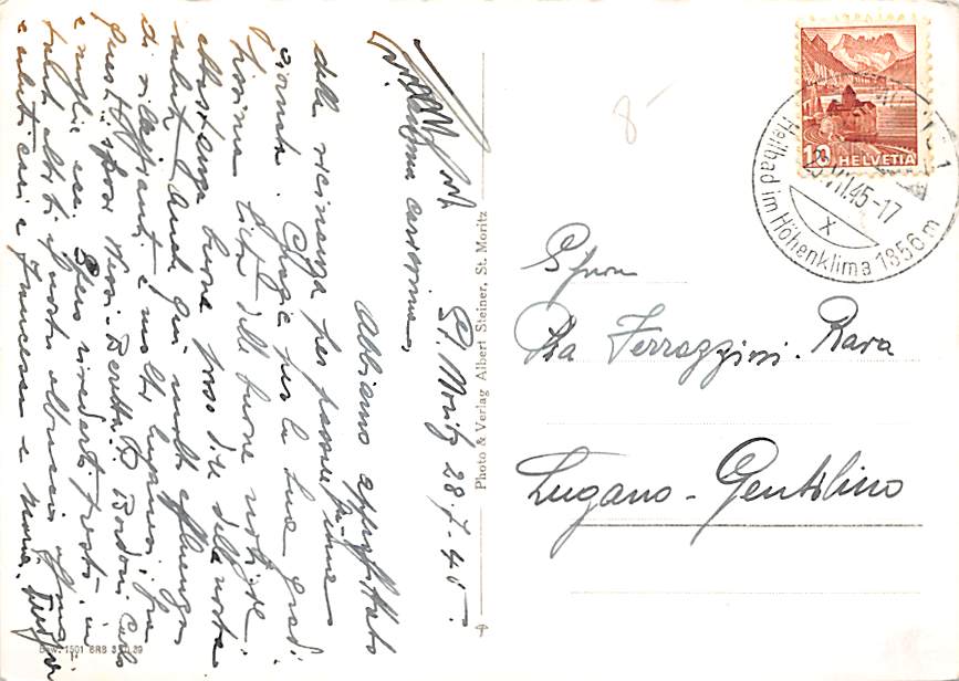 St. Moritz, St. Moritz-Dorf mit Seepromenade