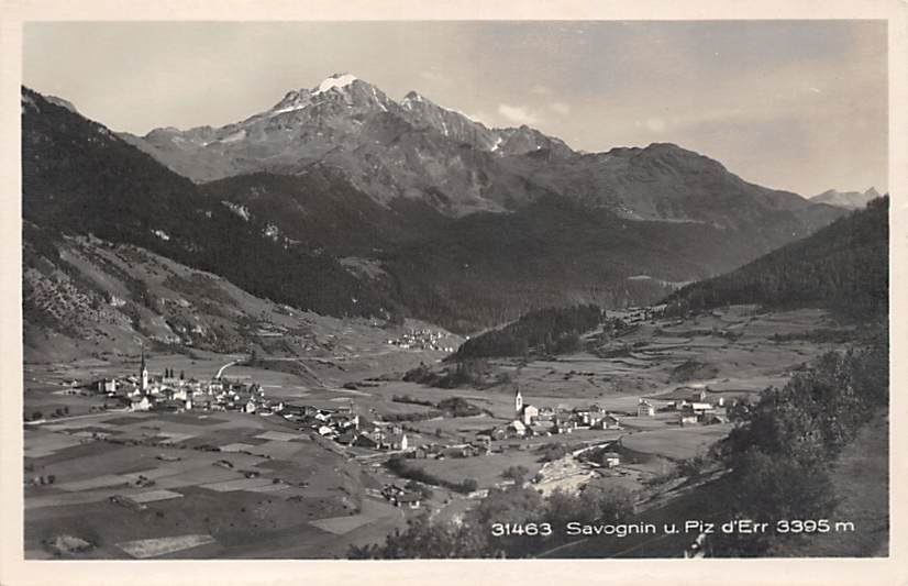 Savognin, u. Piz d'Err