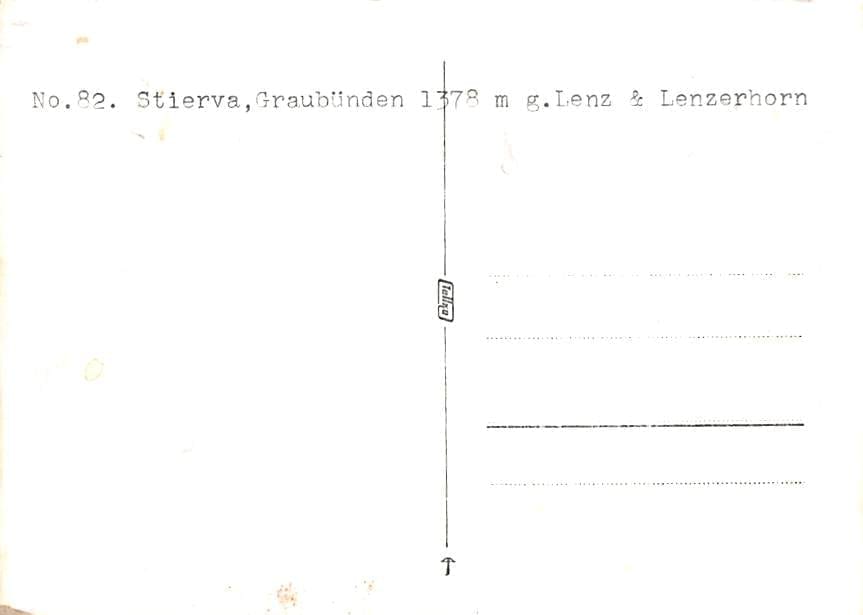 Stierva, g. Lenz & Lenzerhorn