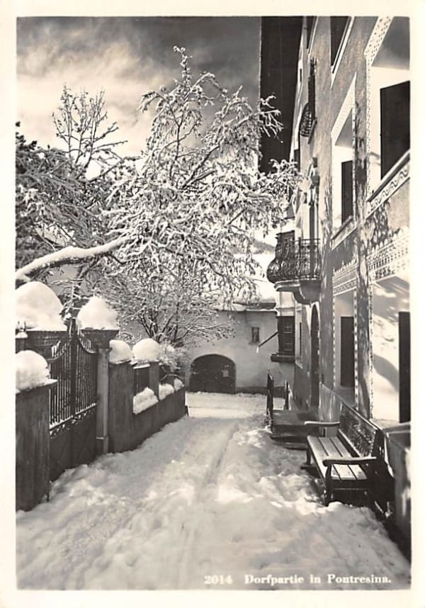 Pontresina, Dorfpartie