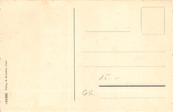 Passugg, Chalet Grida ob Passugg