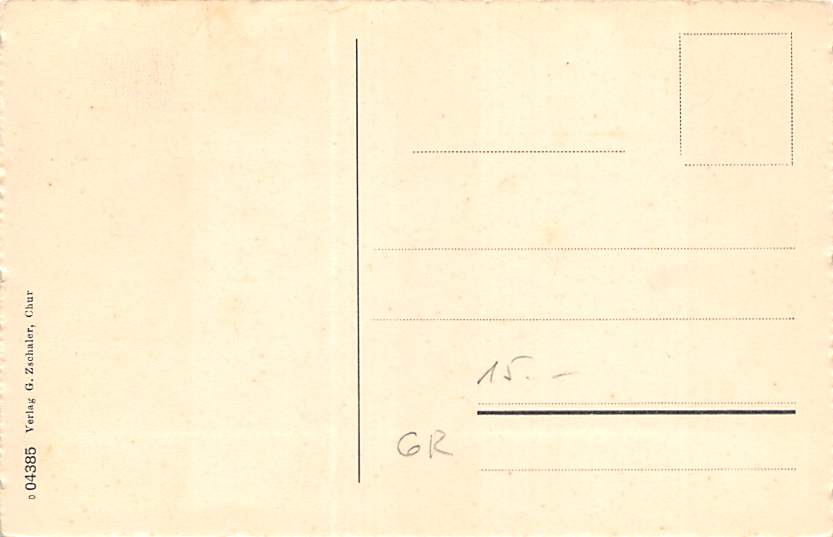 Passugg, Chalet Grida ob Passugg