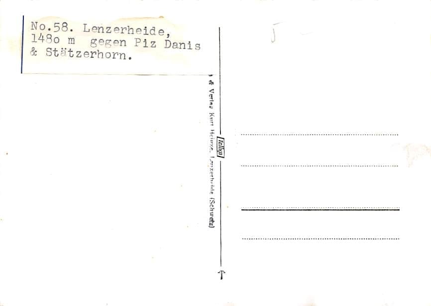 Lenzerheide, Piz Danis & Stätzerhorn