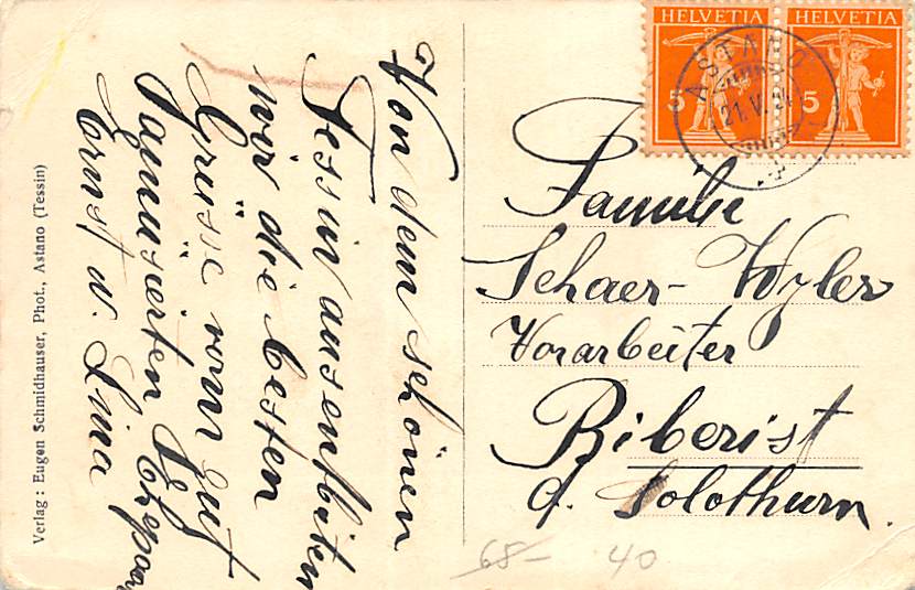 Astano, Strassenleben in Astano