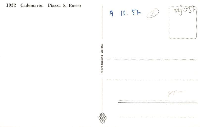 Cademario, Piazza S. Rocco