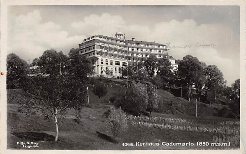 Cademario, Kurhaus Cademario