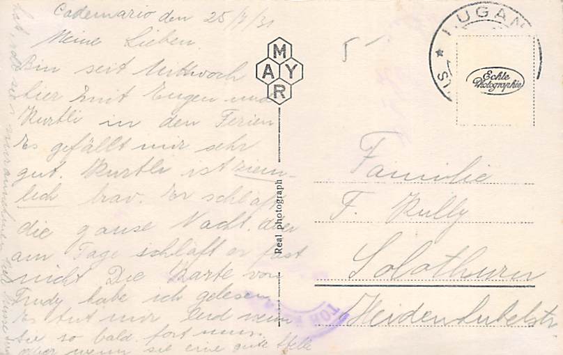 Cademario, Kurhaus Cademario