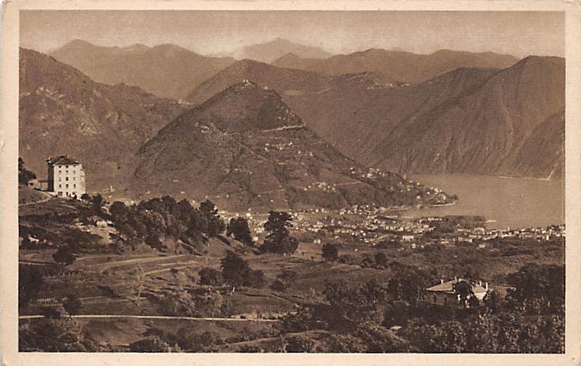 Cademario, visto da Cademario Lugano