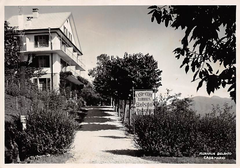 Cademario, Kurhaus Belsito