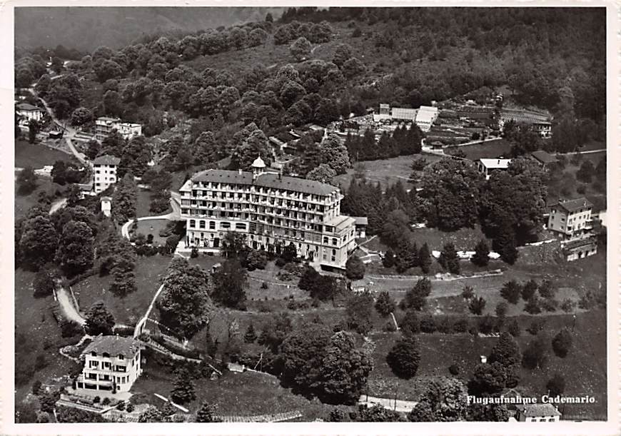 Cademario, Flugaufnahme Cademario