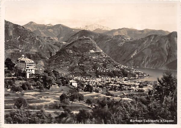 Cademario, Kurhaus Cademario b. Lugano