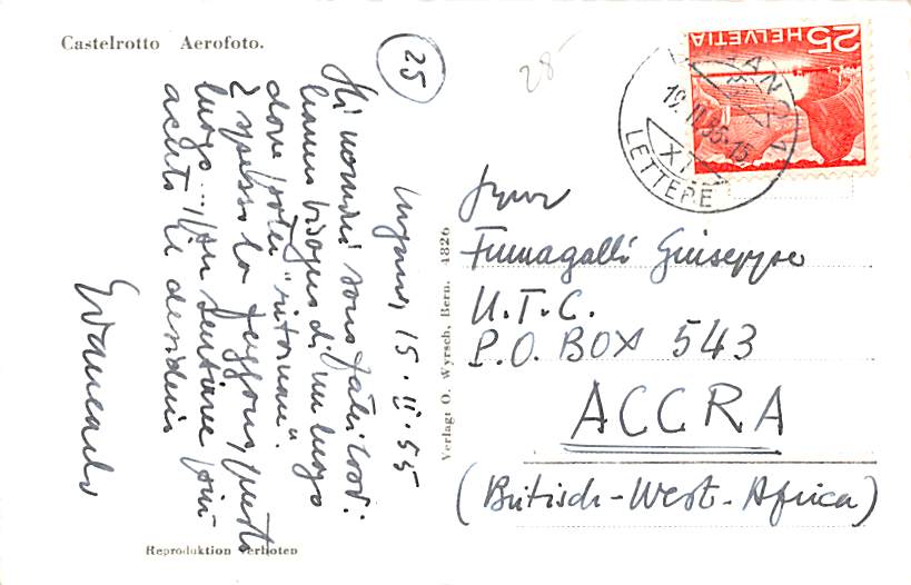 Castelrotto, Aerofoto