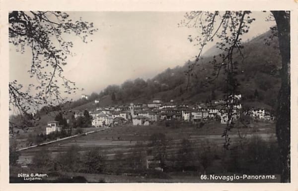 Novaggio, Panorama