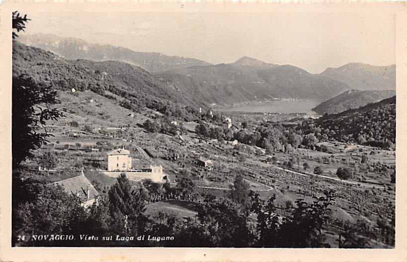 Novaggio, Vista sul Lago die Lugano