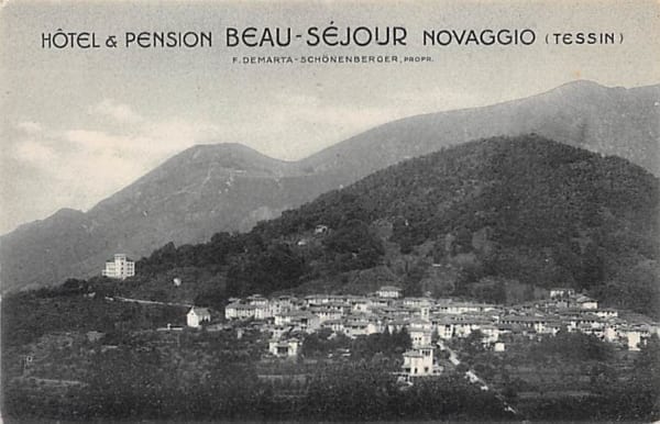 Novaggio, Hotel & Pension Beau-Séjour