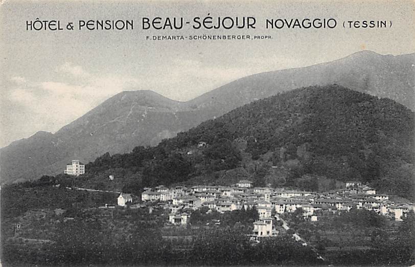 Novaggio, Hotel & Pension Beau-Séjour