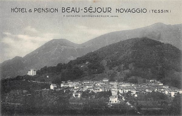 Novaggio, Hotel & Pension Beau-Séjour