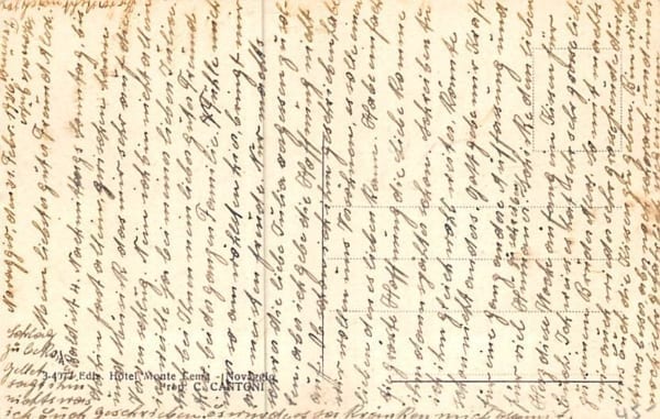 Novaggio, Saluti da Novaggio