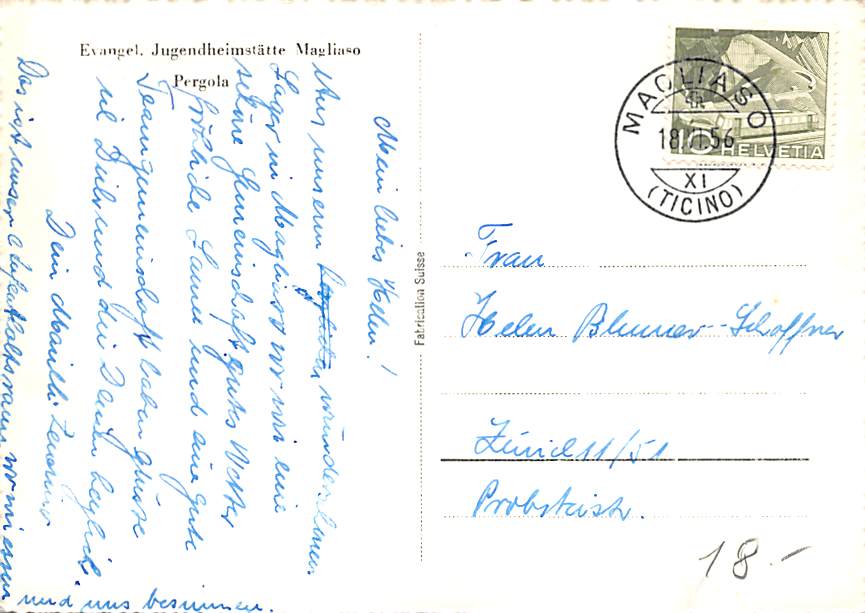 Magliaso, Evangel. Jugendheimstätte